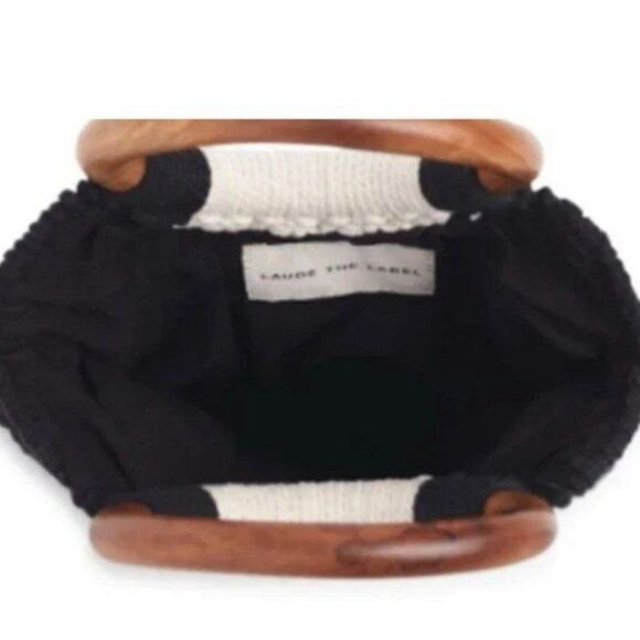 NWT CURATEUR LAUDE THE LABEL GABBY MACRAME BAG - Picture 3 of 4